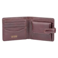 Кошелек Visconti TSC47 Riccardo з RFID Brown Фото 1
