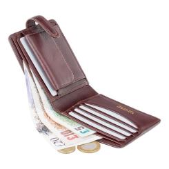 Кошелек Visconti TSC47 Riccardo з RFID Brown Фото 3