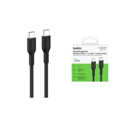 Дата кабель Belkin USB-C to USB-C 1.0m 240W black Фото 1