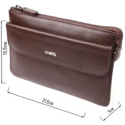 Сумка Canpellini Из натуральной кожи Коричневая Фото 2