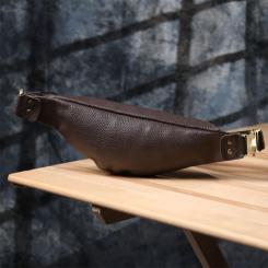 Сумка Shvigel Из натуральной кожи Коричневая Фото 9