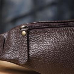 Сумка Shvigel Из натуральной кожи Коричневая Фото 10