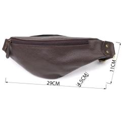 Сумка Shvigel Из натуральной кожи Коричневая Фото 2