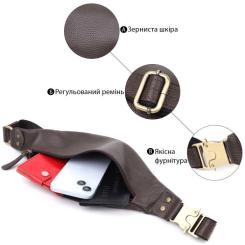 Сумка Shvigel Из натуральной кожи Коричневая Фото 3