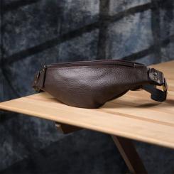 Сумка Shvigel Из натуральной кожи Коричневая Фото 8