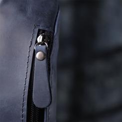 Сумка Shvigel Из натуральной кожи Синяя Фото 10