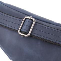 Сумка Shvigel Из натуральной кожи Синяя Фото 4