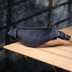 Сумка Shvigel Из натуральной кожи Синяя Фото 8