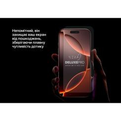 Стекло защитное iLera DeLuxe Original Glass iPhone 16 | 15 Фото 3