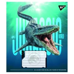 Тетрадь Yes JURASSIC WORLD ALIVE А5 36 аркушів клітинка Фото 2