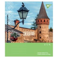 Тетрадь Yes Ukraine travel А5 96 листов линия Фото 1