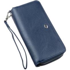 Кошелек ST Leather Синий Фото