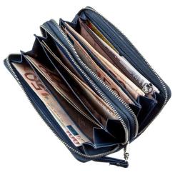 Кошелек ST Leather Синий Фото 5