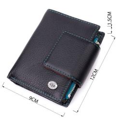 Кошелек ST Leather Черный Фото 3