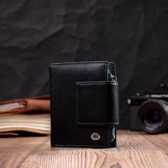 Кошелек ST Leather Черный Фото 8
