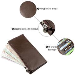 Кошелек ST Leather Коричневый Фото 3