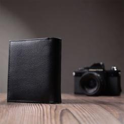 Кошелек ST Leather Из натуральной кожи Черный Фото 10