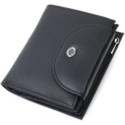 Кошелек ST Leather Из натуральной кожи Черный Фото