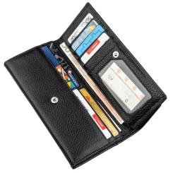 Кошелек ST Leather Черный Фото 3