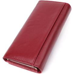 Кошелек ST Leather Из натуральной кожи Бордовый Фото 1