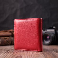 Кошелек ST Leather З натуральної шкіри Червоний Фото 8