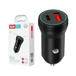 Зарядное устройство XO 1xUSB QC3.0 + 1xUSB-C PD18W black Фото 3