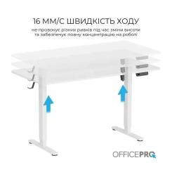 Компьютерный стол OfficePro ODE1470W White Фото 7