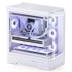 Корпус для ПК JONSBO D400 White Фото 2