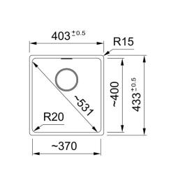 Мойка кухонная Franke 125.0699.225 Фото 1