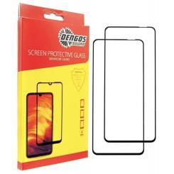Стекло защитное Dengos Realme C71 Black 2 pcs Фото