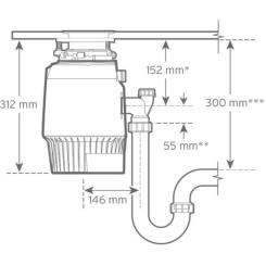 Измельчитель пищевых отходов In-Sink-Erator Evolution Plus 1000 Фото 11