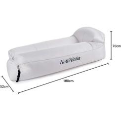 Матрас надувной Naturehike Ламзак NH20FCD06 сірий Фото 1