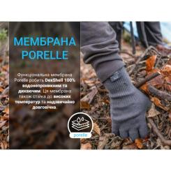 Водонепроницаемые перчатки Dexshell ThermFit 3.0 Gloves чорні S Фото 10