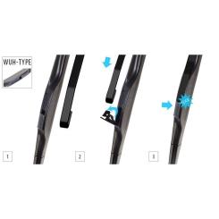 Щетка стеклоочистителя OXIMO гібридна 525 мм / 21 Фото 3