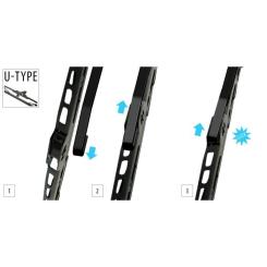 Щетка стеклоочистителя OXIMO каркасна 575 мм / 23 Фото 3