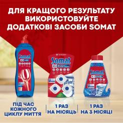 Таблетки для посудомоечных машин Somat Excellence 3-in-1 34 шт. Фото 6