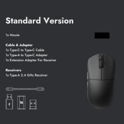 Мышка Lemokey G1 USB-A/USB-C/Wireless 8K Black Фото 6