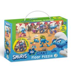 Пазл DoDo большой на пол The Smurfs. Музыка играет Фото
