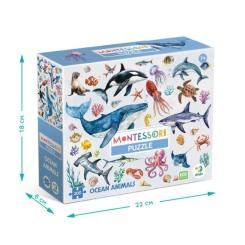 Пазл DoDo Монтессори Океанические животные, 200 элементов Фото 4