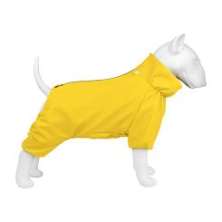 Дождевик для животных WAUDOG Clothes водонепроницаемый XS30 желтый Фото 2