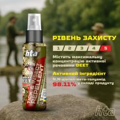 Спрей от насекомых HTA Maxi Deet 100% 100 мл Фото 3