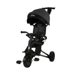 Детский велосипед QPlay Nova складаний триколісний Ultimate Black Фото