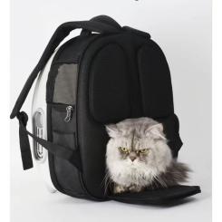 Переноска для животных Lapka с вентиляцией белая Фото 9