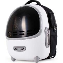 Переноска для животных Lapka с вентиляцией белая Фото