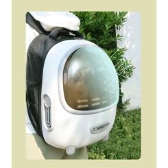 Переноска для животных Lapka с вентиляцией белая Фото 4