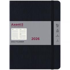 Еженедельник Axent датированный 2026 Grand Lines, 195х255, черный Фото 1