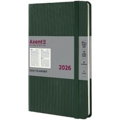 Еженедельник Axent датированный 2026 Partner Lines, 145х210, темно-зе Фото