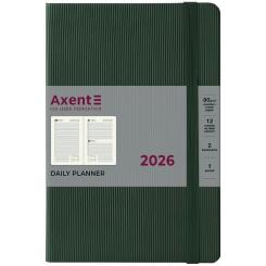 Еженедельник Axent датированный 2026 Partner Lines, 145х210, темно-зе Фото 1
