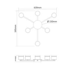 Светильник Videx під лампу 6xGX53 Фото 2