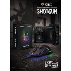 Мышка YENKEE YMS 3030BK Shotgun USB Black Фото 4